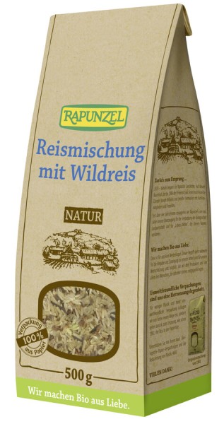 Rapunzel Reismischung mit Wildreis Vollkorn, 500 g
