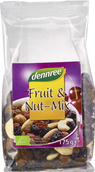 dennree Fruit &amp; Nut-Mix, 175 gr Packung