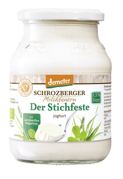 Schrozberg Milchbauern Joghurt mild stichfest, 480