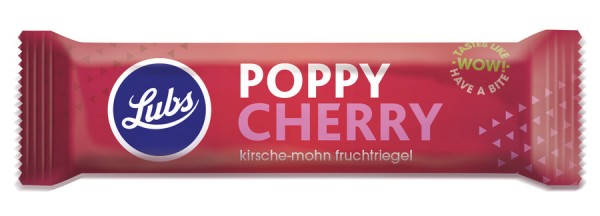 Poppy Cherry Fruchtriegel 40g