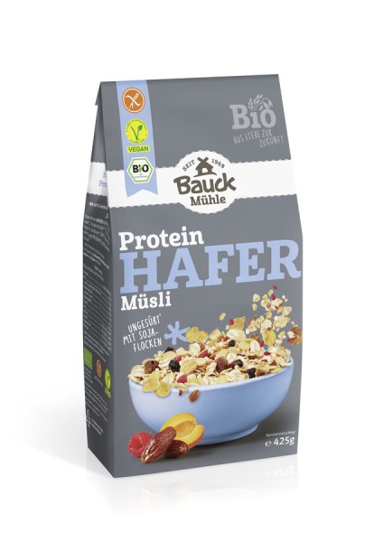 Bauckhof Hafer Müsli Protein glutenfrei, 425 g Pa