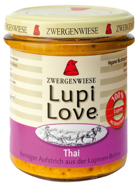 Zwergenwiese LupiLove Thai - Lupinen Brotaufstrich