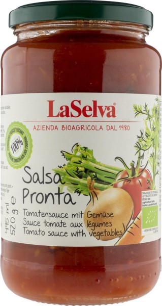Salsa Pronta - Tomatensauce mit Gemüse 520g