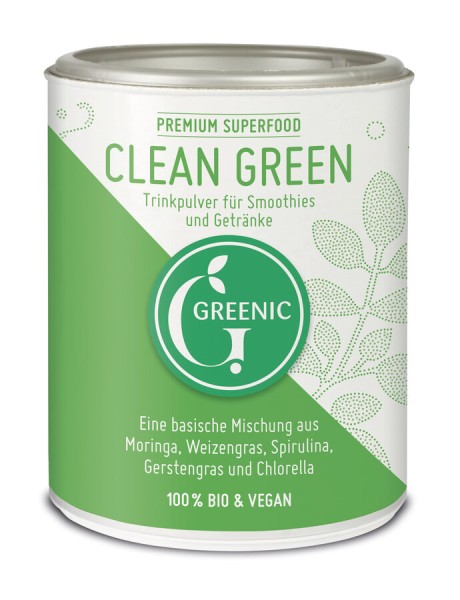 Greenic Clean Green Trinkpulver, 100 gr Dose