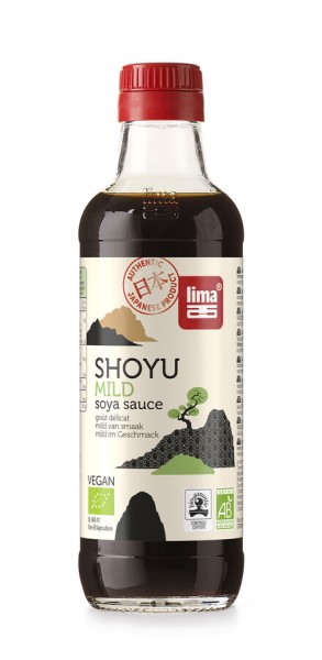 Lima Shoyu Mild, Sojasauce, 250 ml Flasche