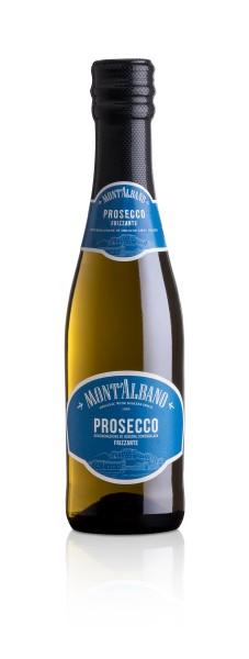 Mont&#039;Albano Prosecco DOC Frizzante Piccolo, 0,2 ltr Flasche , weiß
