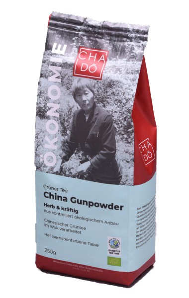 Cha Dô China Gunpowder, 250 gr Packung