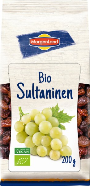 Morgenland Sultaninen, 200 gr Packung