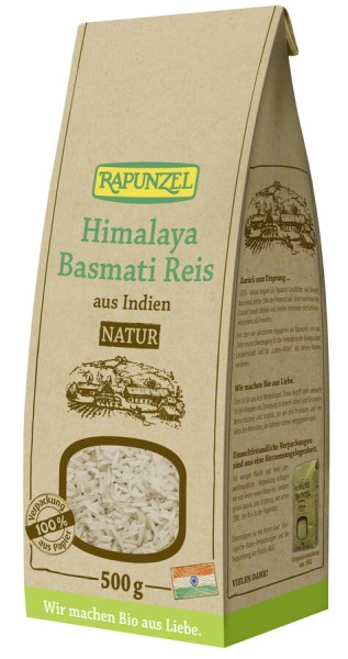 Rapunzel Himalaya Basmati Reis natur - Vollkorn-,
