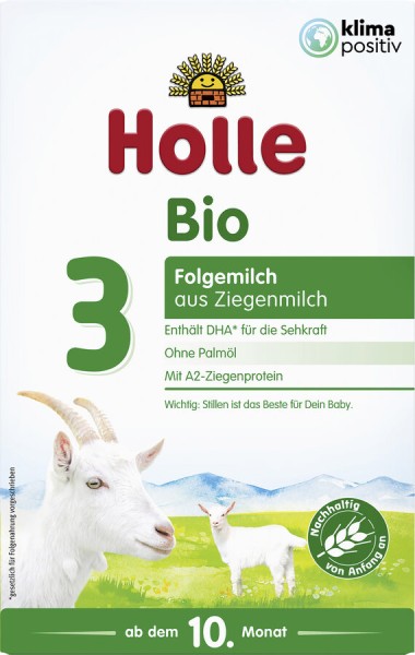 Holle Bio-Folgemilch 3 aus Ziegenmilch, 400 gr Stü