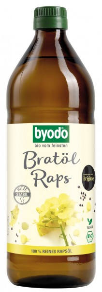 byodo Bratöl Raps, 0,75 ltr Flasche