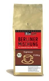Berliner Mischung Espresso, gemahlen 250g