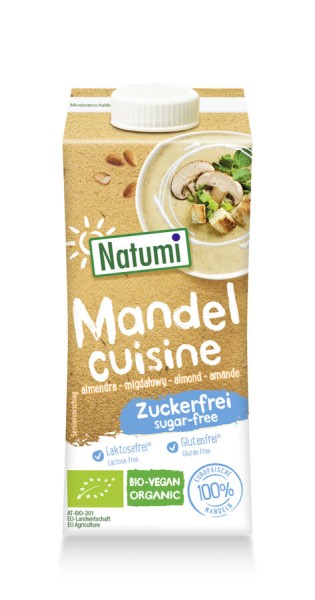 Natumi Mandel Cuisine, 200 ml Packung