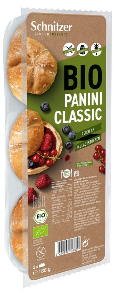 Schnitzer PANINI Royal, 3 St 188 g Packung - glute