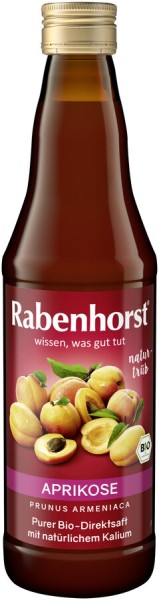 Rabenhorst Aprikose Muttersaft, 0,33 L Flasche