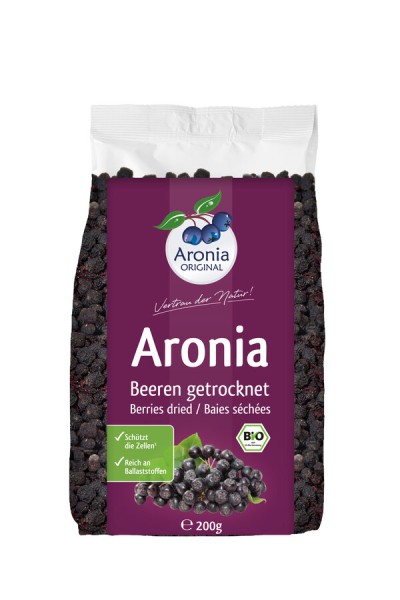 Aronia Original Aroniabeeren, getrocknet, 200 gr P