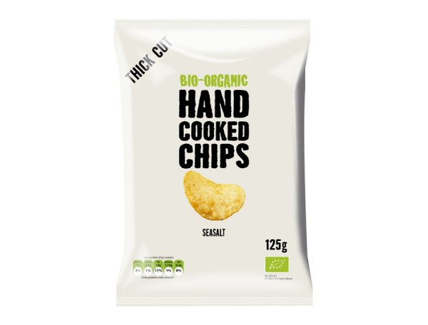 Handcooked Chips gesalzen 125g