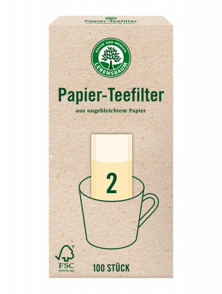 Papier Teefilter, Gr. 2 100St.