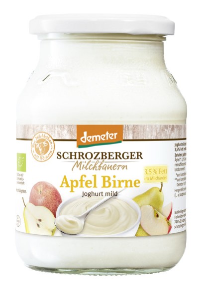 Saison Joghurt Apfel Birne 3,5% 500g