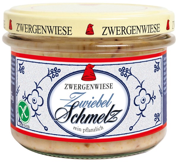 Zwergenwiese Zwiebel Schmelz, 165 gr Glas