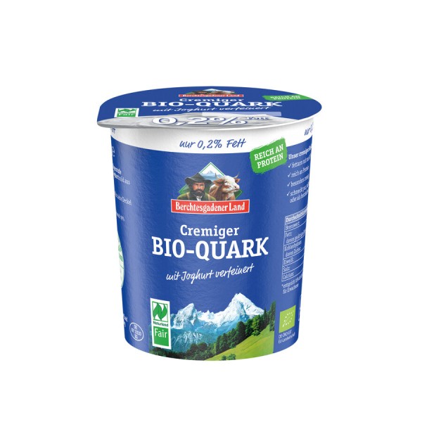 Berchtesgadener Land Bio Cremiger Quark, 350 gr Be