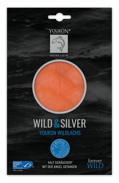 Youkon Wilder Lachs Alaska Wildlachs Wild &amp; Silver