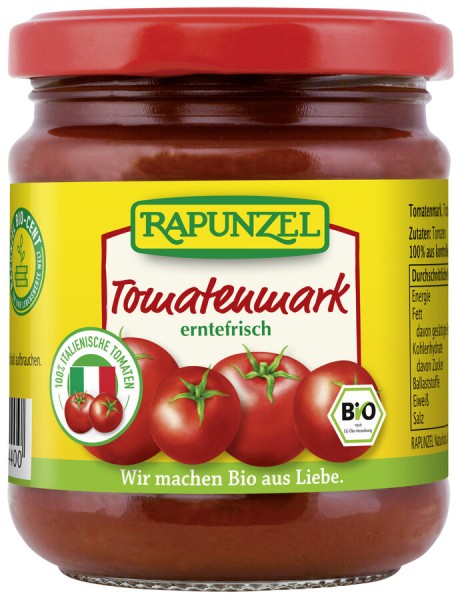 Rapunzel Tomatenmark einfach konzentriert 22% Troc