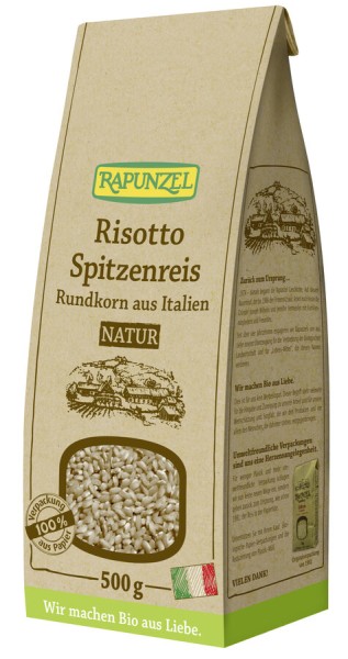 Rapunzel Risotto Rundkorn natur - Vollkorn - Spitz