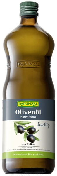 Rapunzel Olivenöl fruchtig, nativ extra, 1 ltr Fla