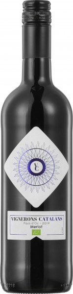 vignerons catalans IGP Pays d´Oc Merlot, 0,75 ltr Flasche