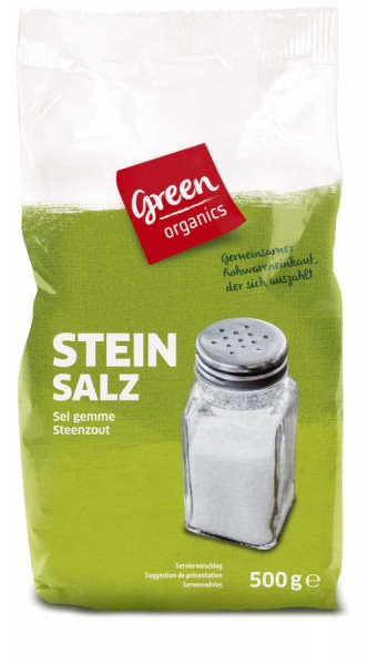 GREEN Steinsalz 500g