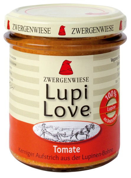 Zwergenwiese LupiLove Tomate - Lupinen Brotaufstri