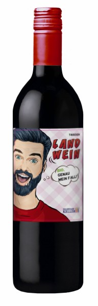 Zellertaler Keller Rheinischer Landwein rot trocken, 0,75 ltr Flasche