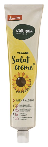 Naturata Vegane Salatcreme ohne Ei, 190 ml Tube