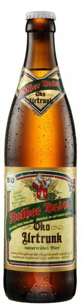 Rother Bräu Öko Utrunk, 0,5 L Flasche