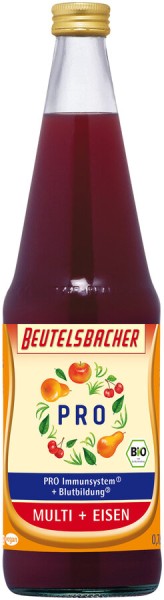 Beutelsbacher Multi + Eisen, 0,7 L Flasche