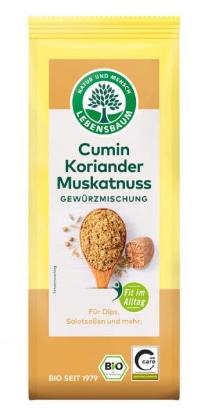 Lebensb Cumin-Koriander-Muskatnuss, 45 gr Packung