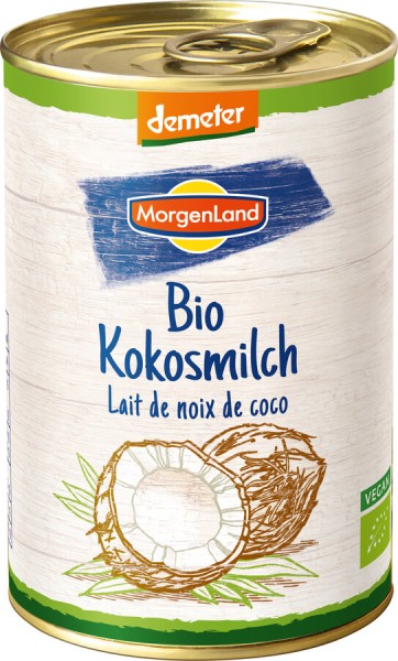 Morgenland Kokosmilch demeter, 400 ml Dose