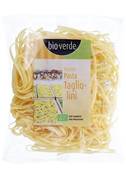 bio-verde Frische Tagliolini, 250 gr Packung extra