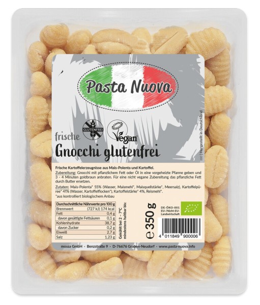Pasta Nuova Gnocchi glutenfrei, 350 gr Schale