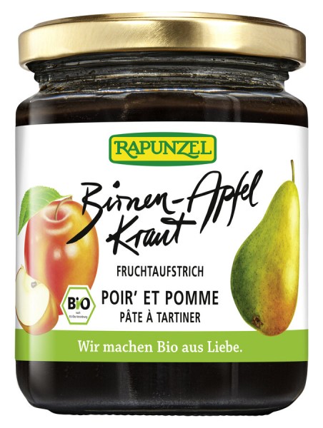 Rapunzel Birnen-Apfel-Kraut, 300 g Glas