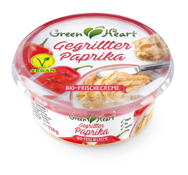 Greenheart-Premiums Frischecreme Gegrillte Paprika