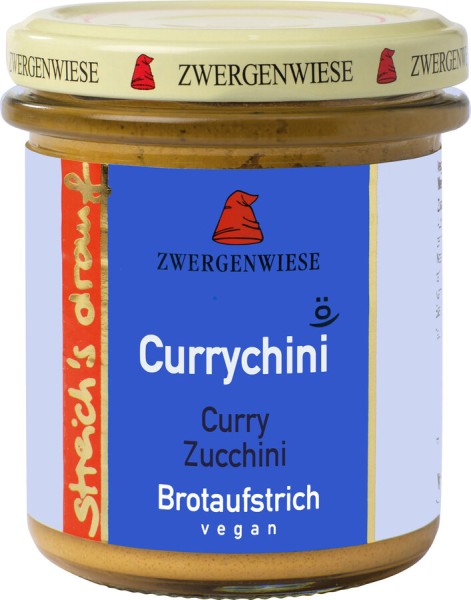 Zwergenwiese streichs drauf Currychini, 160 gr Gla