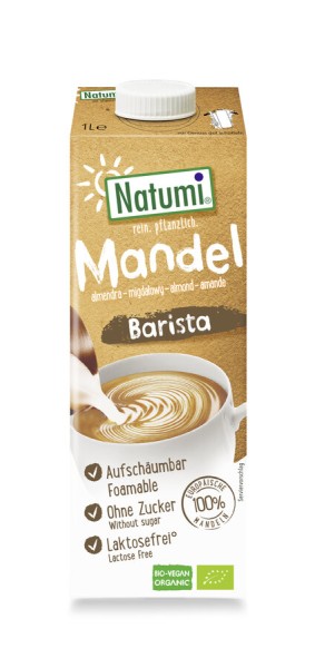 Natumi Mandel Barista Drink, 1 L Packung