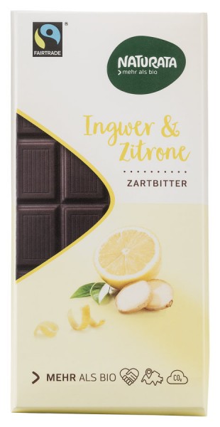 &gt; Chocolat Ingwer Zitrone 100g