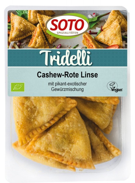 Soto Tridelli Cashew-Rote, 180 gr Packung Linse