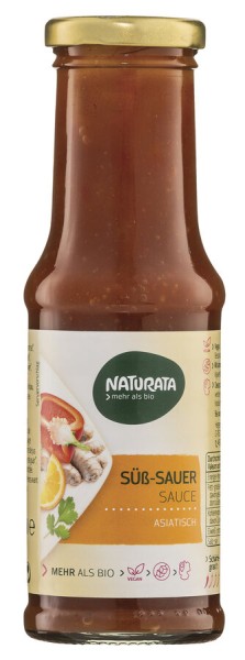 Naturata Süß Sauer Sauce, 0,21 L Flasche