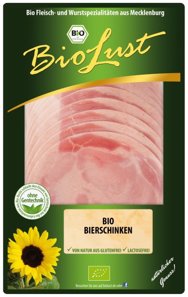 BioLust Bio Bierschinken, 80 gr