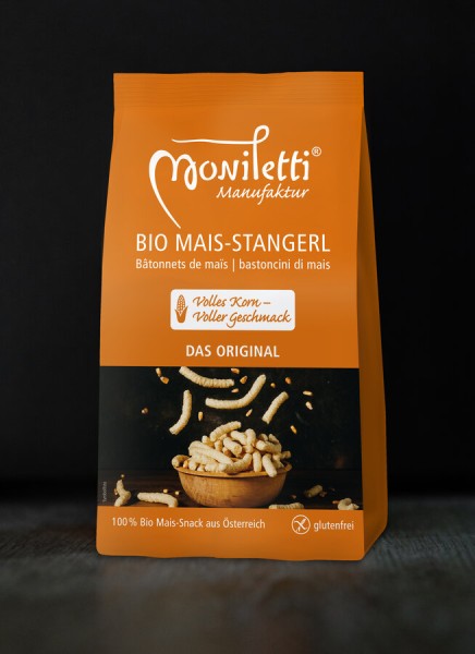 Moniletti e.U. Maisstangerl Original, 100 g Packun