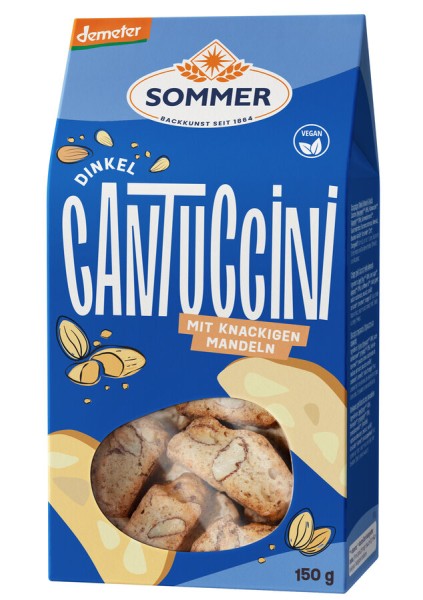 Sommer &amp; Co. Dinkel Cantuccini, 150 g Packung